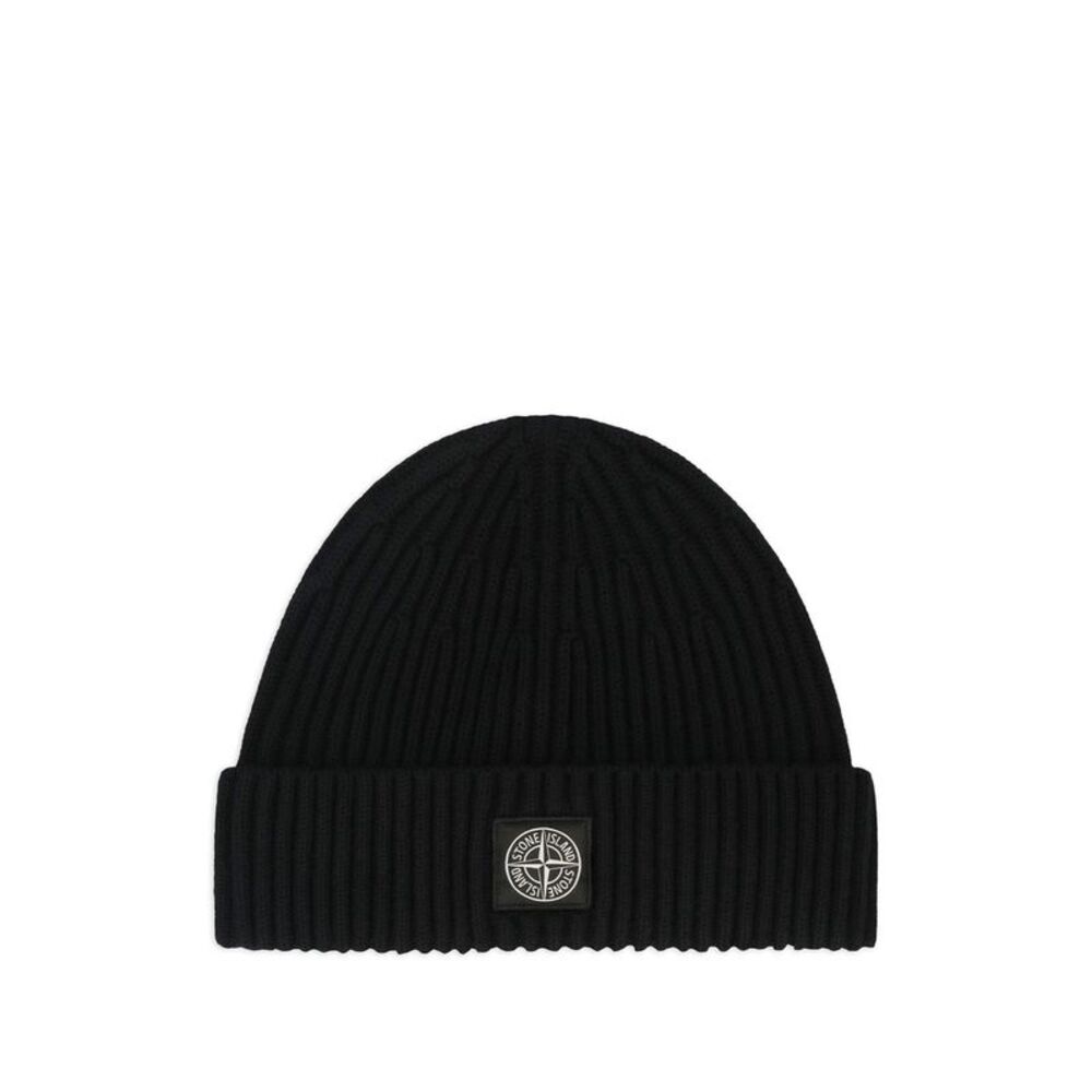 Stone Island Black Hats Men